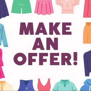 Will accept reasonably priced offers!